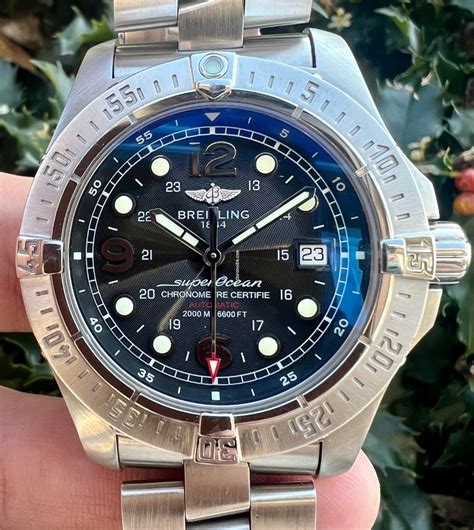 breitling superocean steelfishused|Breitling Superocean steelfish 44mm.